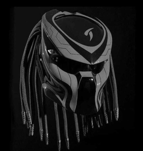 Casco moto predator con - predator, linea