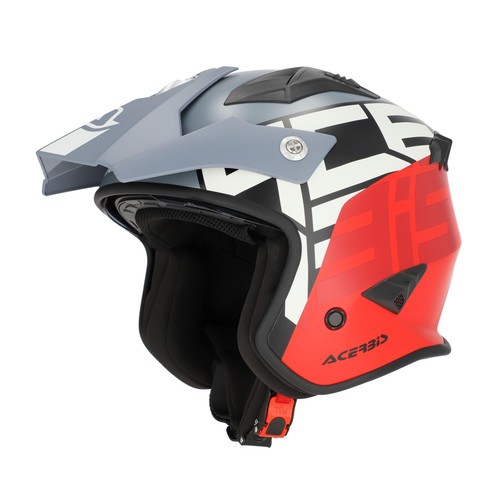 Casco jet aria acerbis - casco, grigio