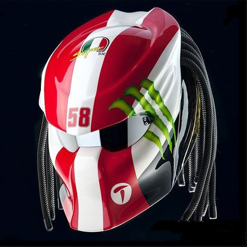Casco moto cafe racer - moto, livrea